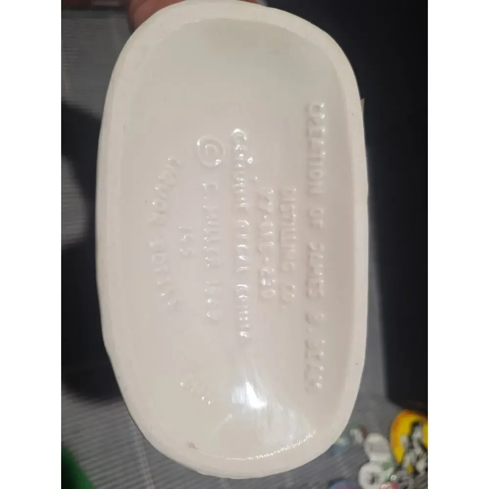 1968 Jim Beam Las Vegas Decanter Regal China No 129 Hoover Dam Empty Near Mint